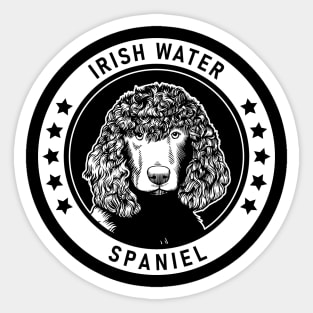 Irish Water Spaniel Fan Gift Sticker